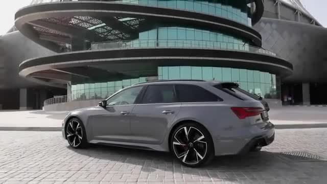 海外实拍最新款奥迪RS6avant，你