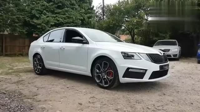 明锐的性能版，实拍斯柯达明锐vRS