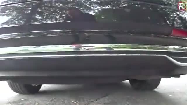 奥迪A8L车款精美外观和尾部的展示