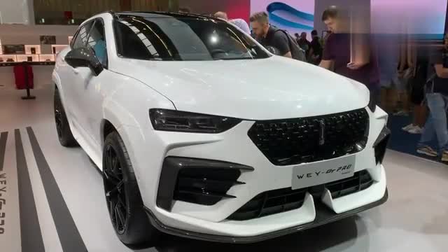车展现场,长城新款高性能SUV,感觉