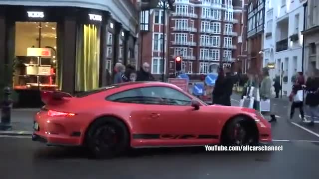 各种颜色的超跑实拍展示，快来看