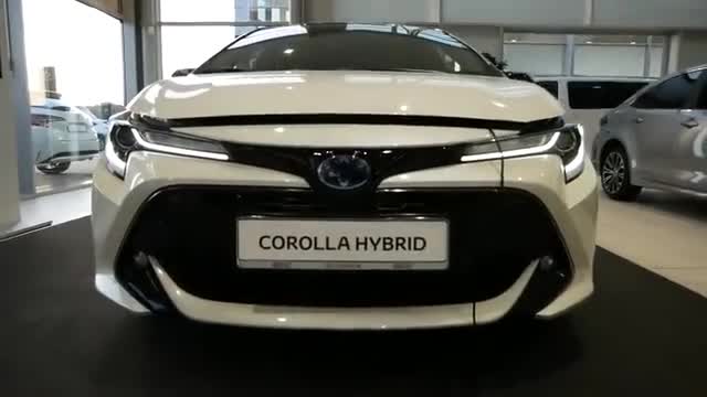 到店实拍2020款New丰田卡罗拉白色