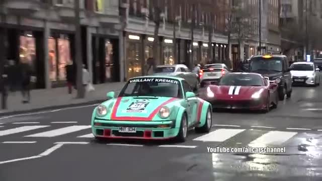 各种豪华跑车海外街头实拍拥有