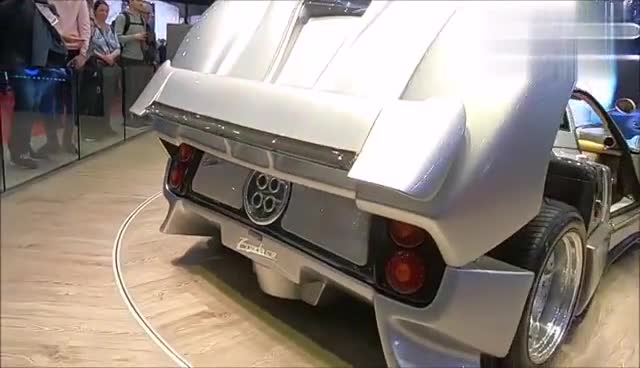 超跑中的超跑,车展实拍帕加尼Zonda