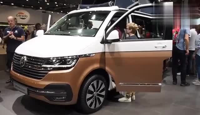 车展现场,大众新款休旅车,家用旅