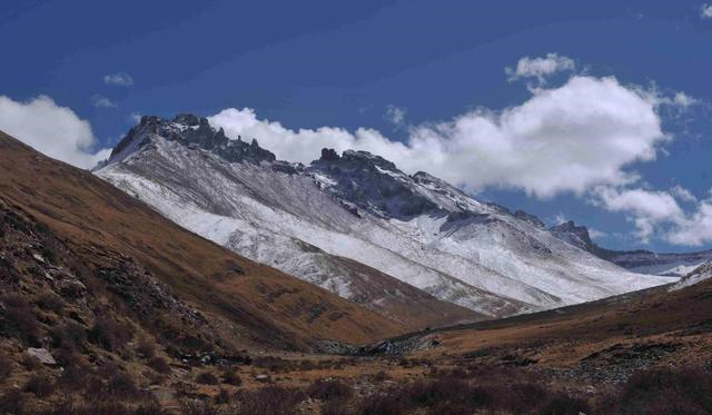 真正堪称"神山"的一共有四座,它们是阿尼玛卿,尕朵觉悟,梅里雪山和冈