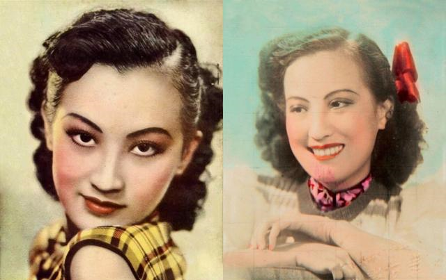 80年前的女明星撞脸刘亦菲老上海的美妆博主比现在时髦多了