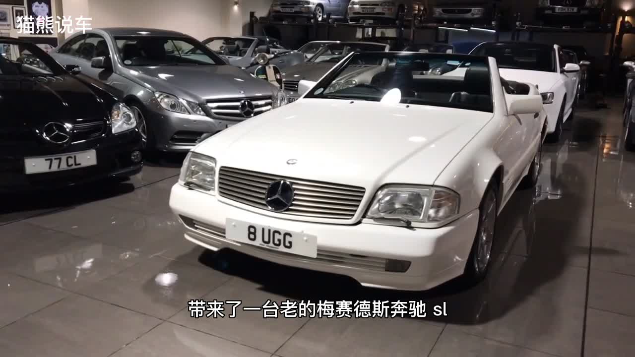 一辆车拥有两个车顶？奔驰SL，用E级的底盘装7.3AMG的发动机