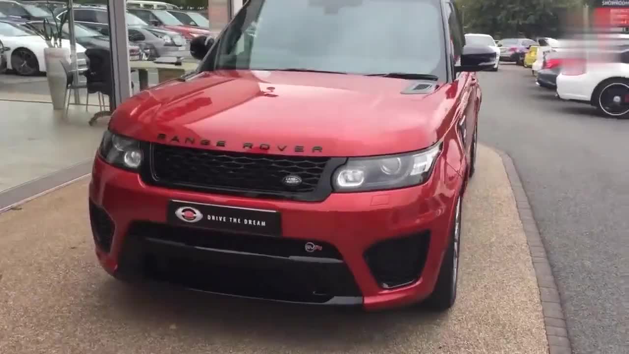 路虎揽胜sportSVR内外实拍展示