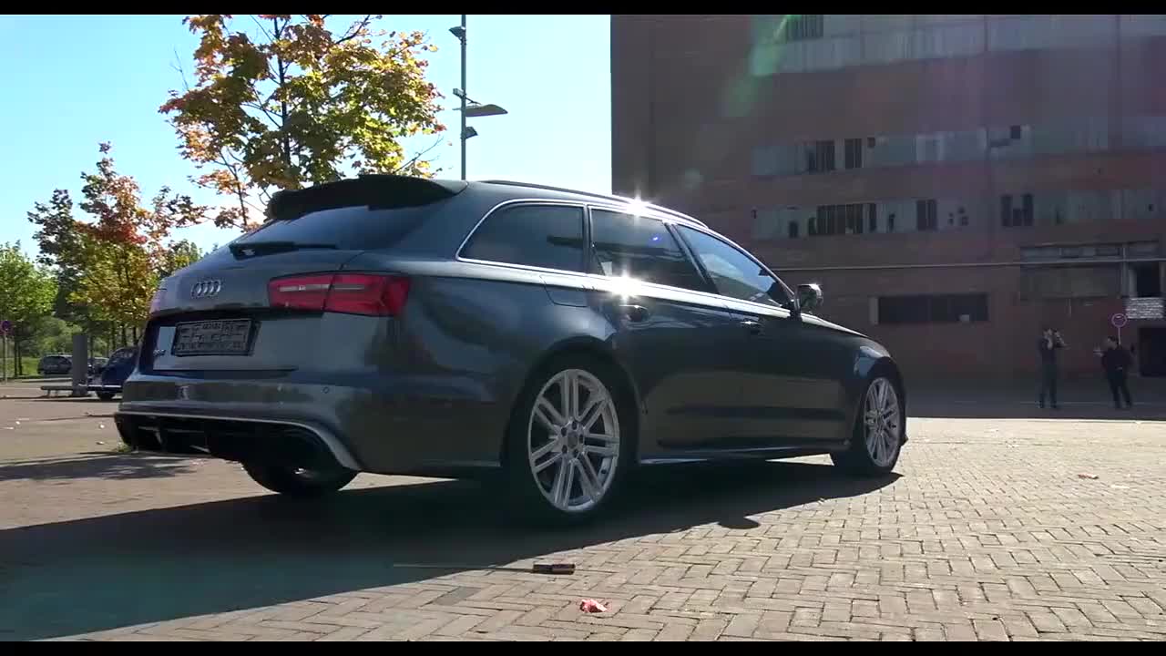 奥迪RS6没有点实力敢叫地表最速旅行车