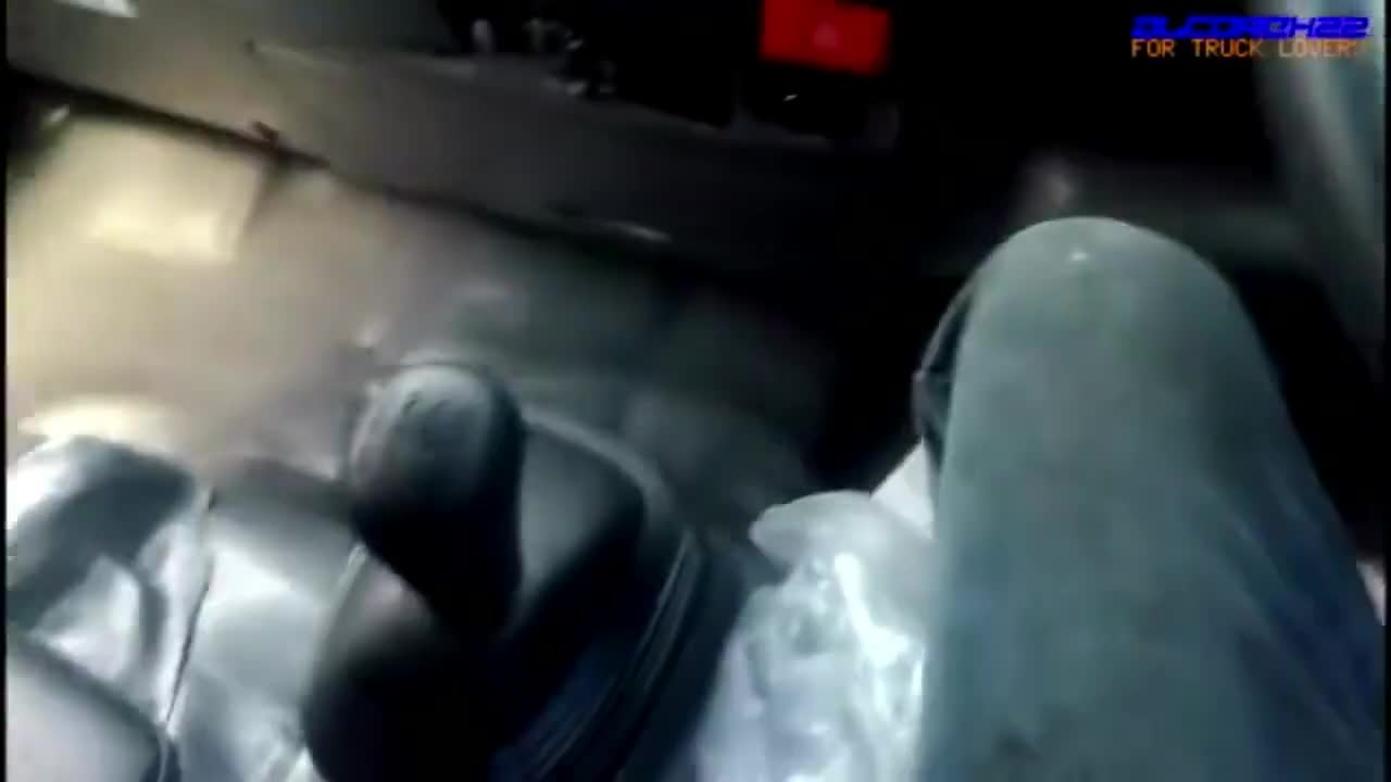 实拍：启动2014年生产的五十铃卡车，欧5排放标准