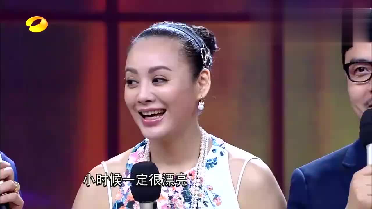 宁静自夸小时候太好看了,旧照公开后,欧弟惊呆了!