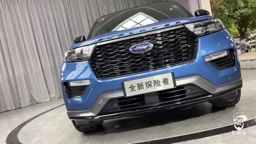 视频：静态测评全新福特探险者，这次用料很厚实