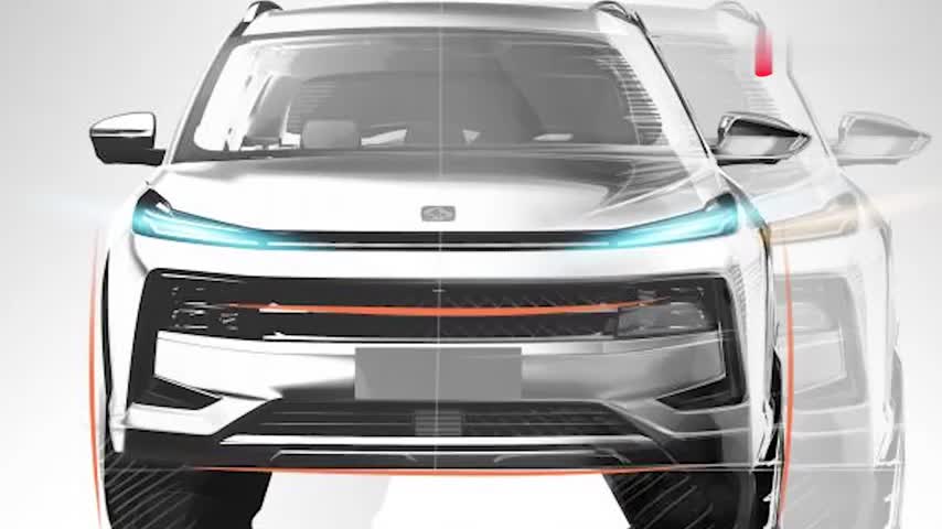 思皓QX实拍图曝光，前脸造型酷似领克，配贯穿尾灯，搭1.5T引擎