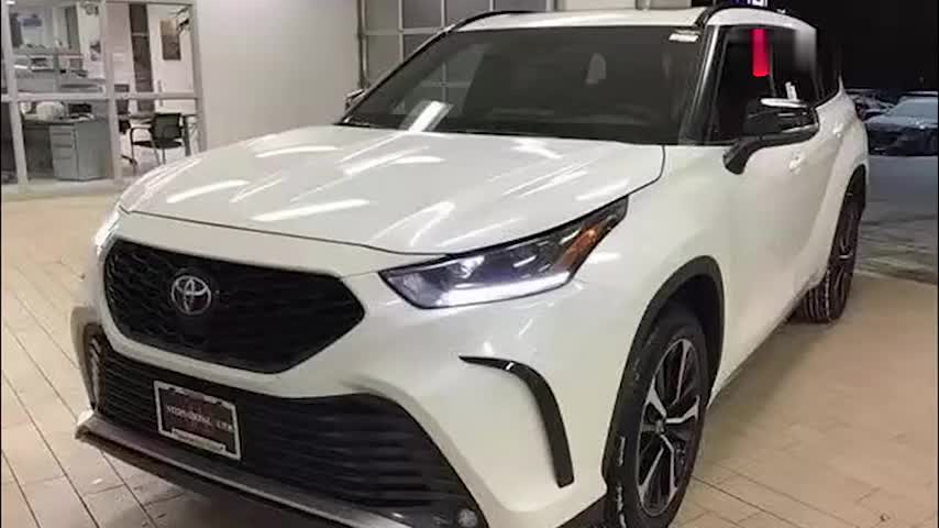 丰田全新汉兰达运动版实拍！搭3.5L+8AT，2+2+3座椅布局