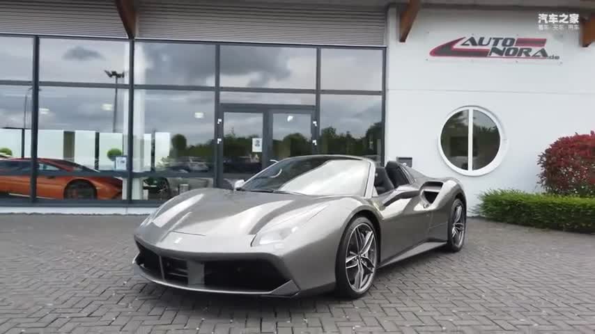 法拉利488Spider外观内饰实拍展示
