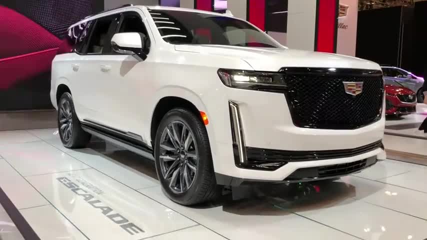 关于2021款凯迪拉克凯雷德600详细实拍，看完买不买自己看着办！