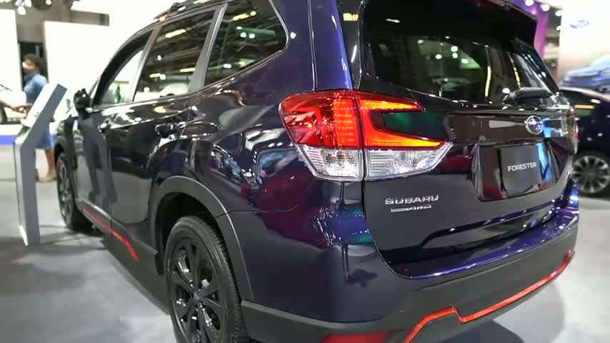 重磅新车，高清实拍2020款斯巴鲁森林人Sport版