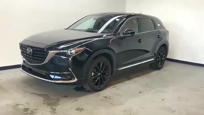 新车到店，2021款马自达CX-9实拍，比宝马X6还亮眼，太喜爱了！