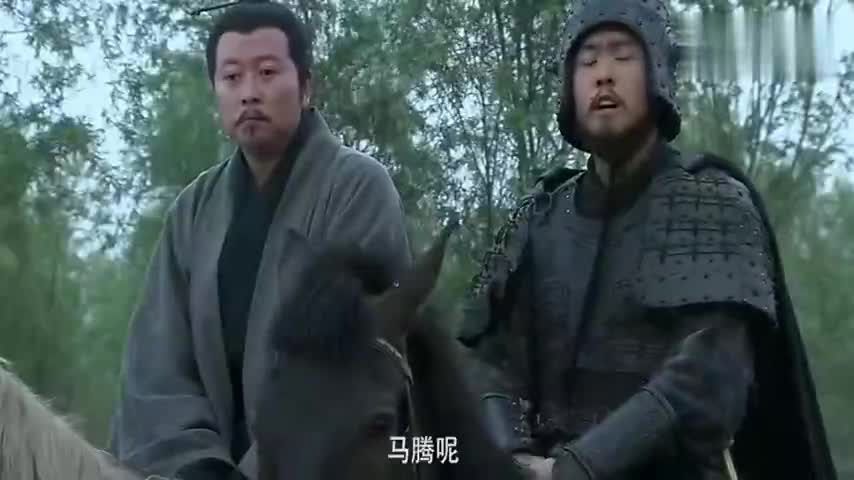 曹操问儿子需要多少人击败马腾曹彰说五百曹操五百就够了