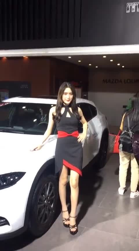 武汉车展马自达