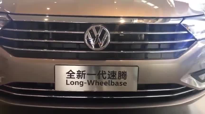 全新一代速腾还是一样的大众脸