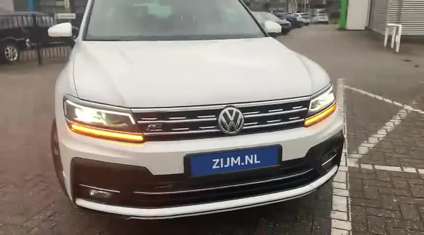 实拍2020款大众途观R-Line