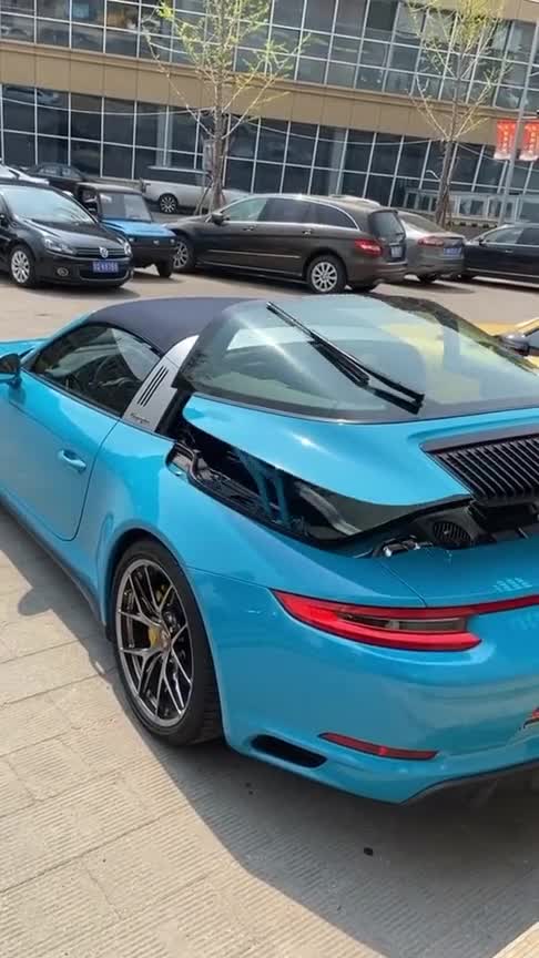 保时捷全新911Targa，开启敞篷那一刻，变身才刚刚开始！