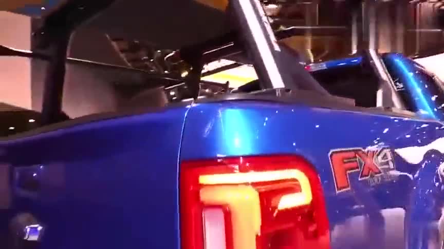 全新福特Ranger皮卡车外观和内饰鉴赏