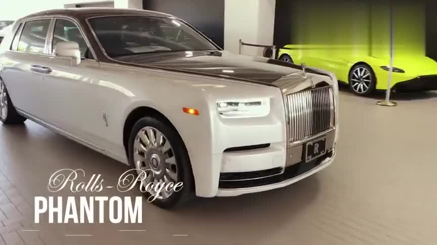 1200万的2021款劳斯莱斯幻影，近距离感受一下有多奢华，太帅了