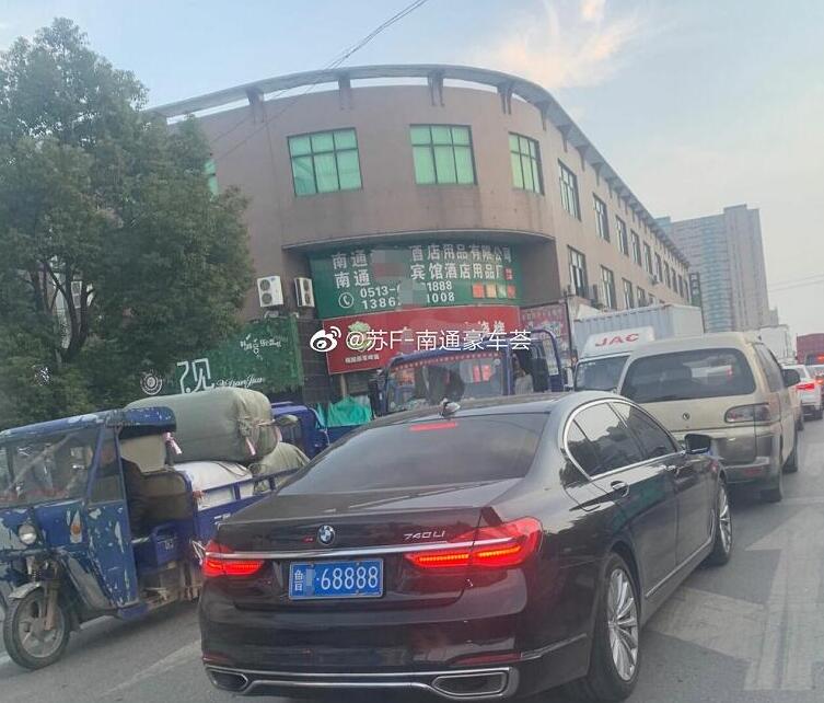 南通叠石桥市场实拍车牌靓号