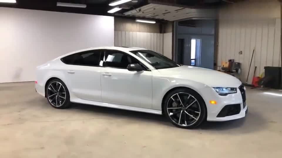 既能跟跑车战一下也能舒适的家用，内外实拍奥迪RS7(1)