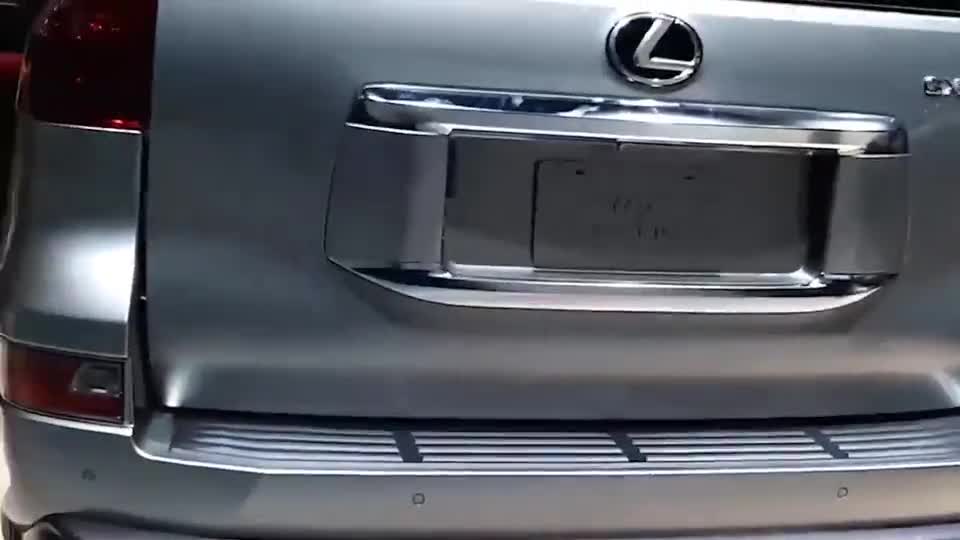 车展实拍2020款雷克萨斯GX460，车门打开那刻，还要啥丰田陆巡