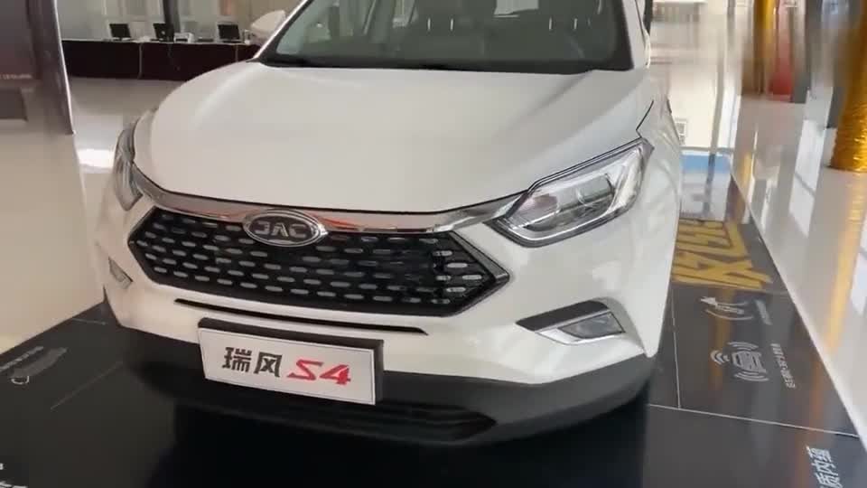 新款江淮瑞风S4到店实拍,全方位了解外观内饰后,买不买自己定