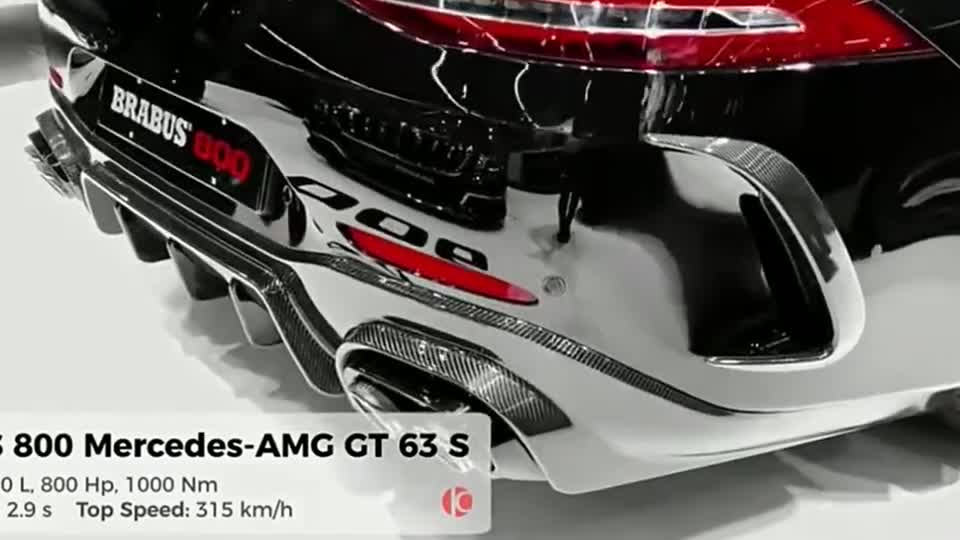 20款奔驰AMG-C63GTS，性能车中霸气的外观，加上奢华的内饰