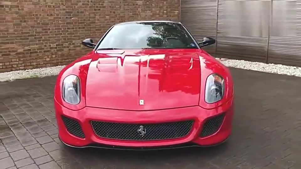外观内饰全展示，实拍法拉利599GTO，感觉怎样