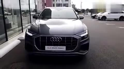 实拍奥迪Q8，豪华运动科技感一样不缺