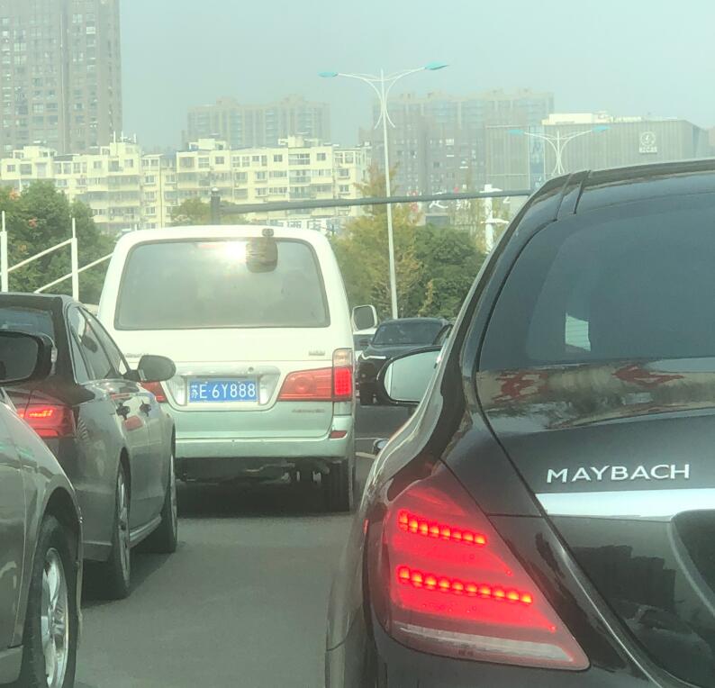 江苏苏州街头实拍车牌靓号