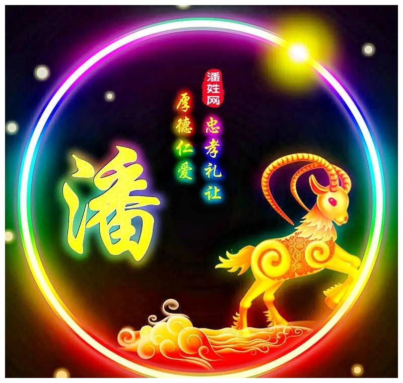 潘字潘氏精神12生肖精美头像全套