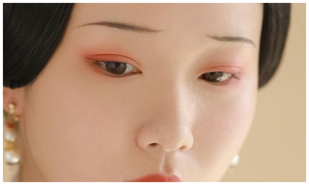 最美古典妆容远山如黛小重山现在的古装剧能学学吗