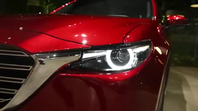 2021款马自达CX9到店实拍，开启后备箱那刻，才是心动的开始