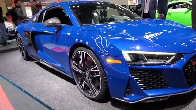 全新2020奥迪R8 V10性能，纽约国际车展