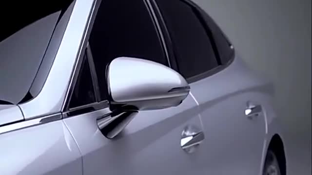 全新现代索纳塔细节展示，整车设计时尚感十足