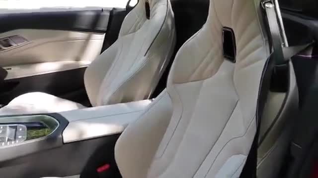 全新宝马z4跑车的座椅材质的整体材质