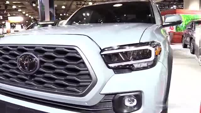 全新丰田Tacoma豪华皮卡车亮相海外车展，这台车太帅了