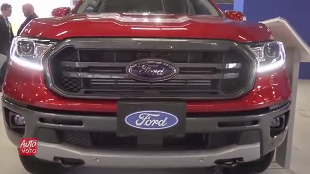 全新福特Ranger皮卡车亮相海外车展，你喜欢这台车吗？