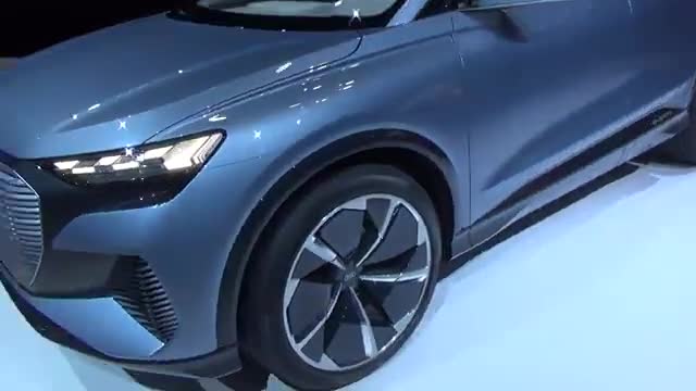 全新奥迪Q4亮相海外车展，这台车很多人都没有见过