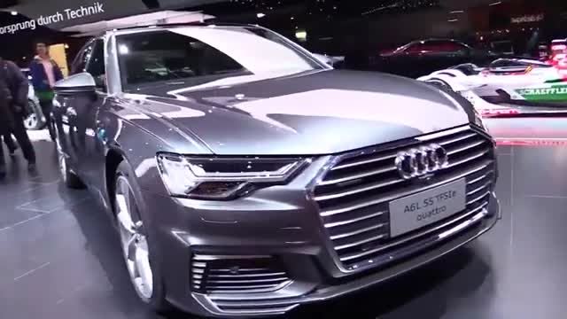 车展实拍全新奥迪A6，内饰豪华升级科技感十足