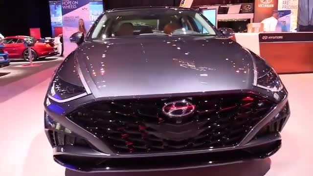 全新现代索纳塔细节展示，外观和内饰都有很大提升