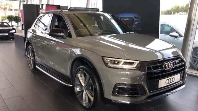 2019款奥迪Q5到店实拍，近距离看到外观和内饰，买不买做个参考